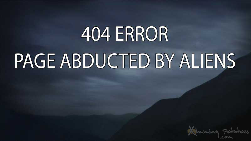 404 Page Abducted